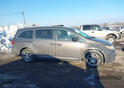 2012 Honda Odyssey Ex из США, поврежденный, VIN 5FNRL5H45CB011925